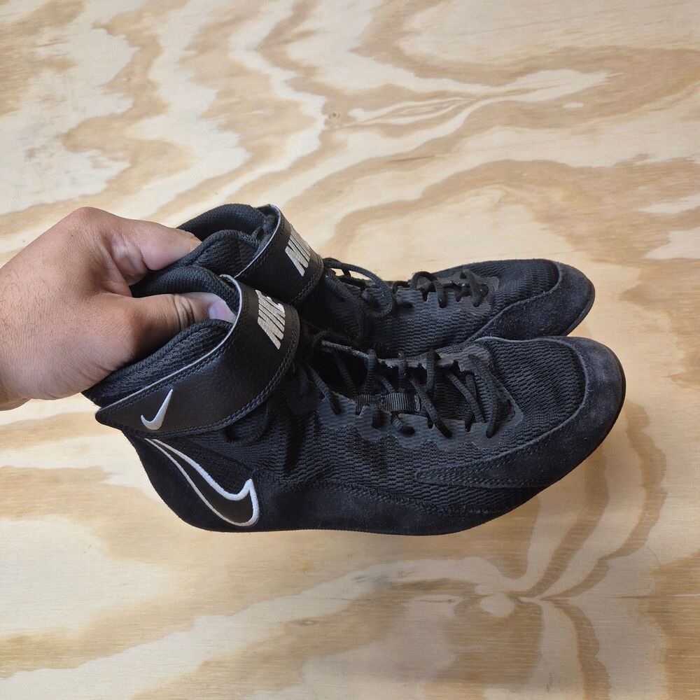 Nike Speedsweep VIII Wrestling Shoes Mens 8.5 Black White HF9132-001
